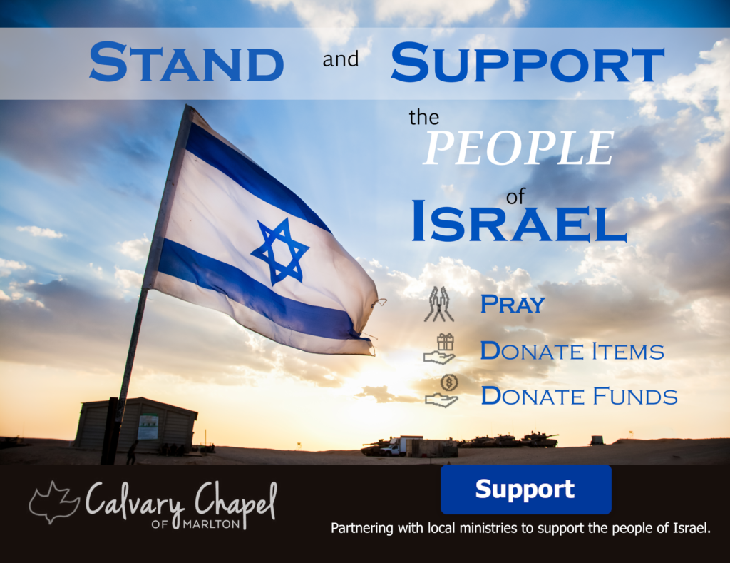 Israel Support | Calvary Chapel of Marlton